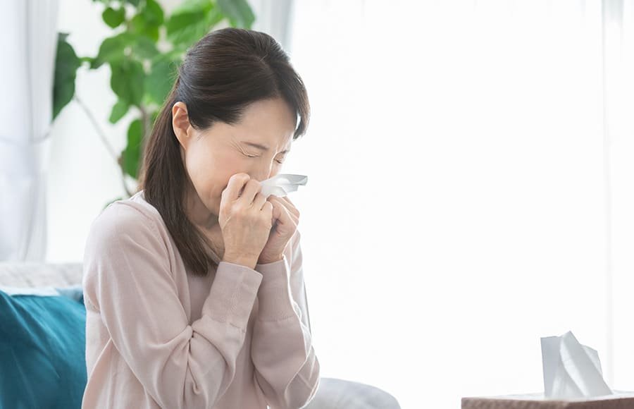 【登販の知識】冬の花粉症とは？症状や対策、おすすめの市販薬を紹介！ 