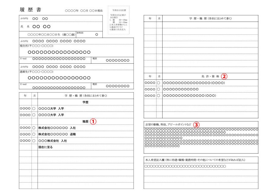 ドラッグストア勤務を狙う場合登録販売者としての実務経験の有無で履歴書の内容が変わる