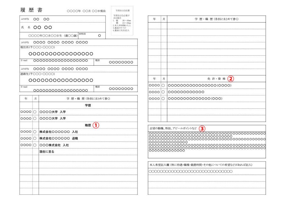 ドラッグストア勤務を狙う場合登録販売者としての実務経験の有無で履歴書の内容が変わる