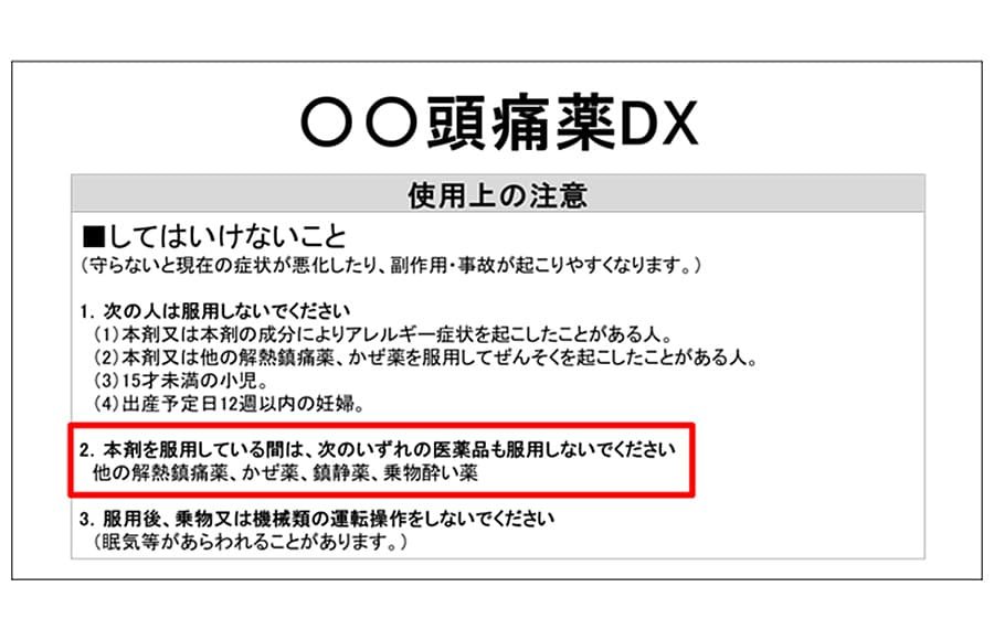添付文書の例