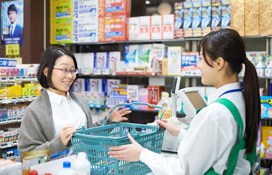 登録販売者がイブを勧める際の接客事例